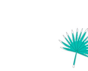 planta azul tropical