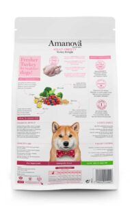 Foto de ingredientes de pienso para perros con obesidad