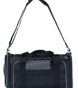 FREEDOG TRANSPORTIN ORLY 45X28X28 CM LILA, NEGRO, GRIS