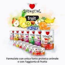 Disugual Fruit. Alimento húmedo completo para perros adultos