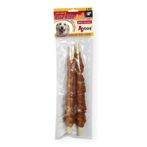 ANTOS - Raw Hide Roll DOG 2 pcs